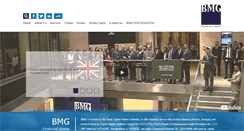 Desktop Screenshot of bmg.com.sa